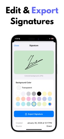 Signature Maker & Scanner Screenshot 6 of 7