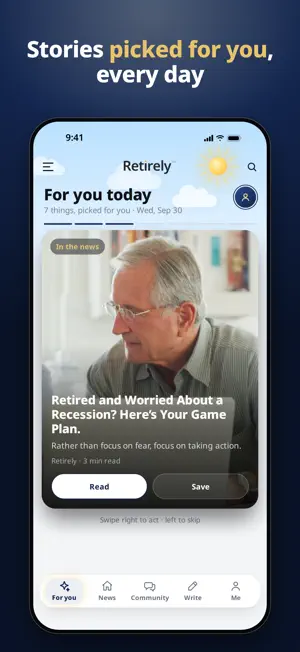Retirely: Retirement, Together screenshot 1