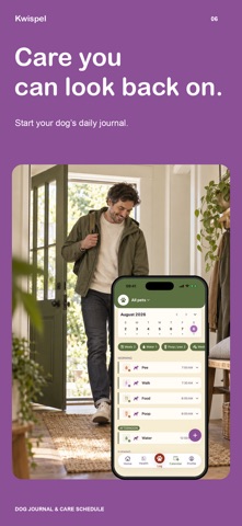 Kwispel: Dog Log & Tracker Screenshot 6 of 6