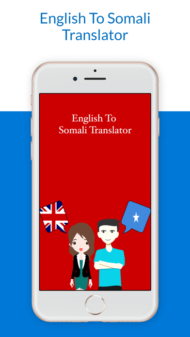 English To Somali Translation app screenshot