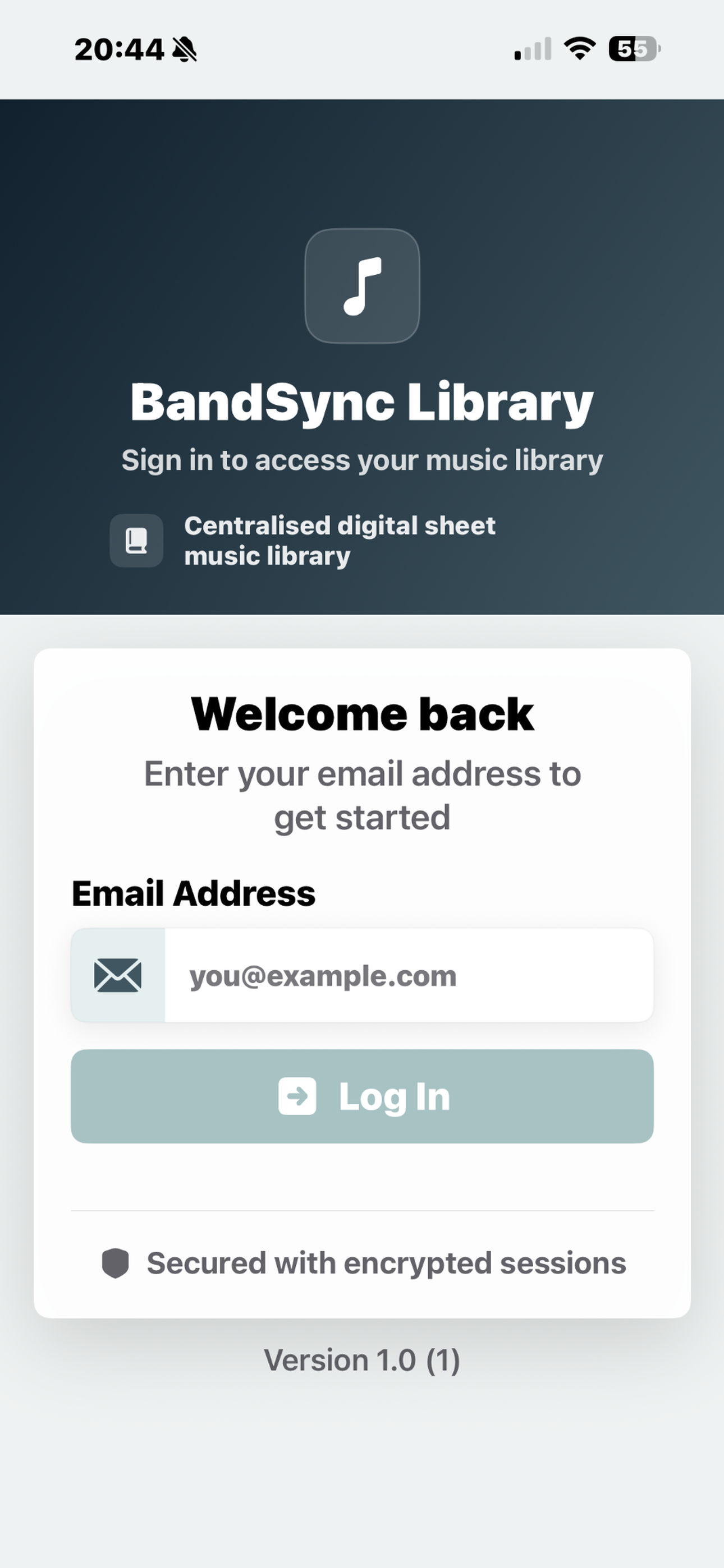 BandSync Library screenshot 3