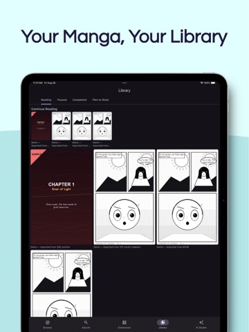 Mihon Manga App Store preview screenshot 7