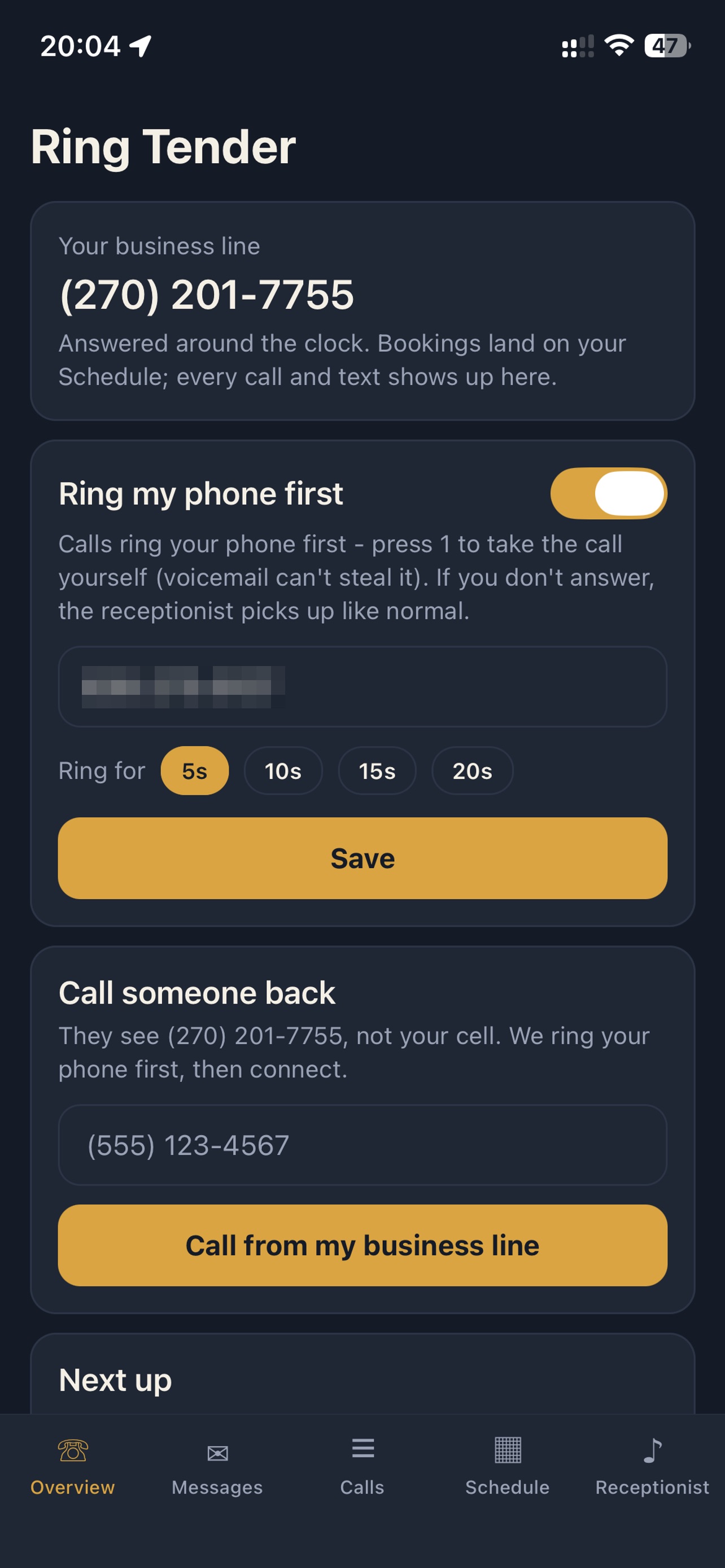 Screenshot 5 of RingTender