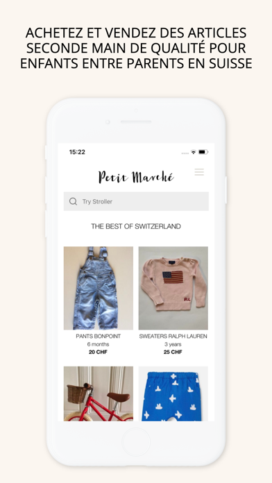 Screenshot #1 pour Petit Marché: Petites Annonces