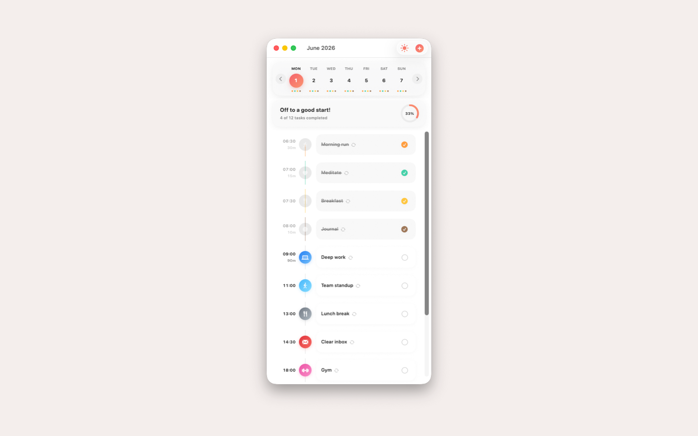 Dotty: Habit & Task Planner screenshot 9