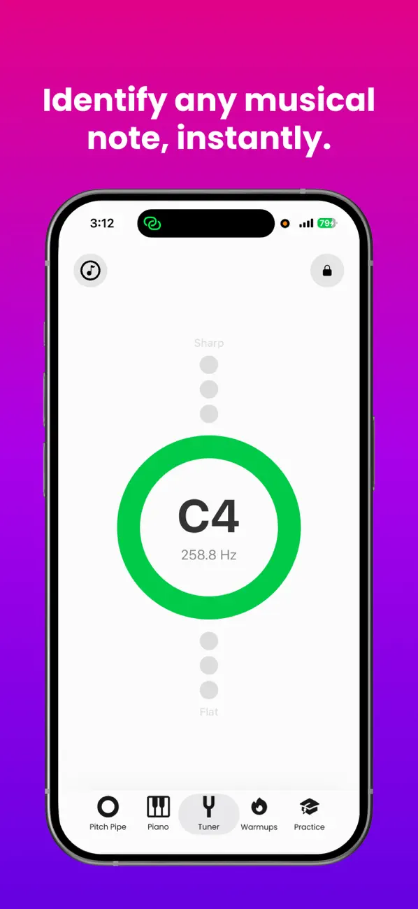 Screenshot #3 pour Pocket Pitch - The Singer App