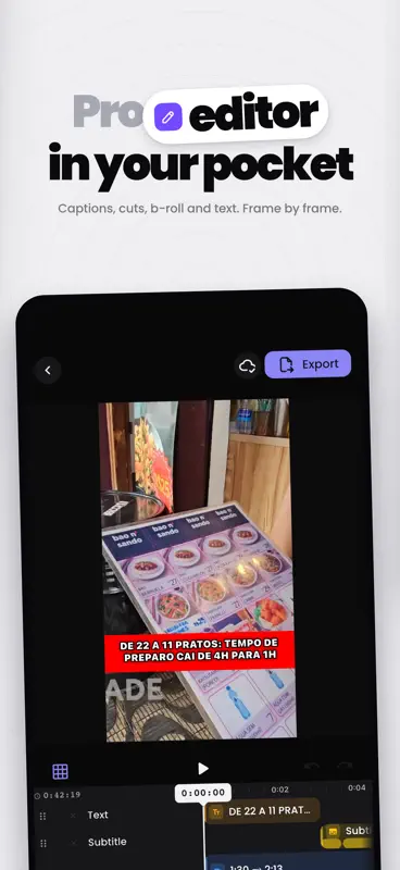 Cut.Pro: AI Video Clip Maker screenshot 3 of 6