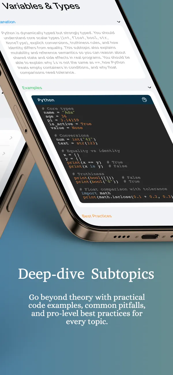#2. InterviewGenie: Prep Python (iOS) 由: Abhinav Jha