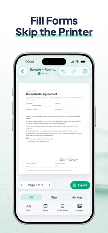 PocketSign – Scan & Sign PDF, zrzut ekranu 4