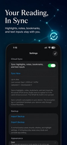 True Epub Screenshot 1 of 6