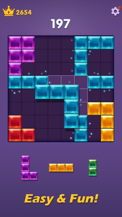 Block Puzzle Gem Blast Screenshot