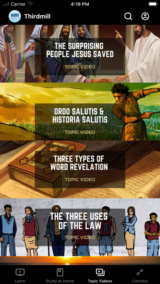 #3. Thirdmill (iOS) 由: Third Millennium Ministries, Inc.