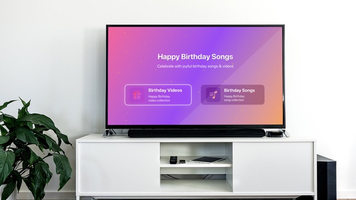 Screenshot #1 pour Happy Birthday Songs Ambience