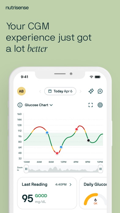 Nutrisense: Glucose Monitoring Screenshot