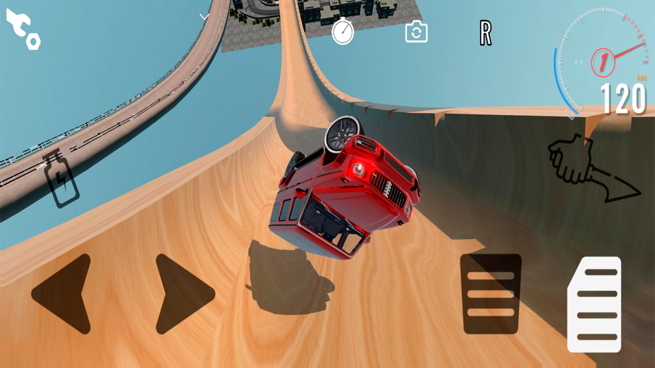 #4. Mega Ramp - Crashing Cars (iOS) 由: Ivan Ivanov