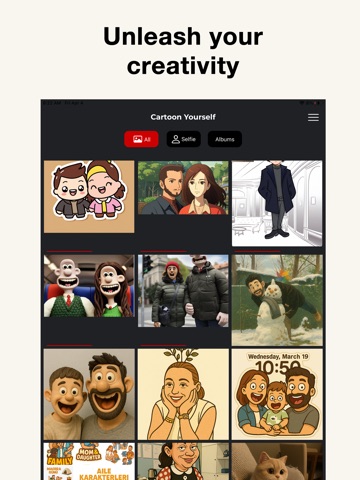 Cartoon Yourself: AI Photo iPad screenshot
