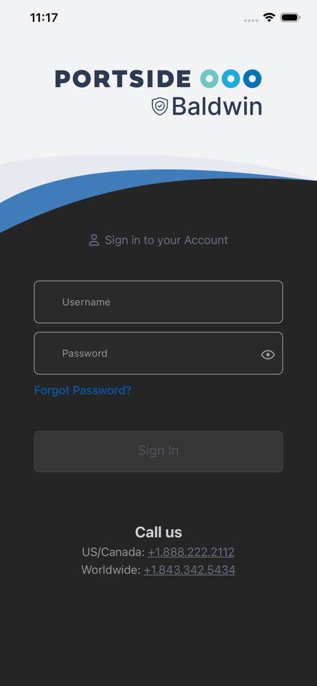 Baldwin Pilot App screenshot 1