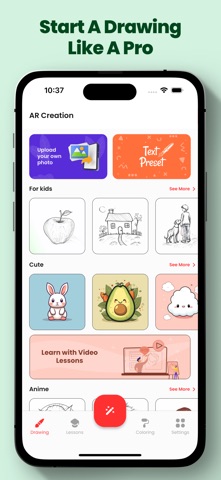 Color Drawing – Sketch & Paint iPhone screenshot 3