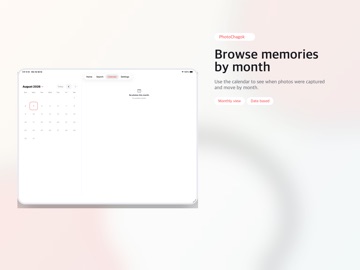 PhotoChagok – Photo Organizer iPad screenshot