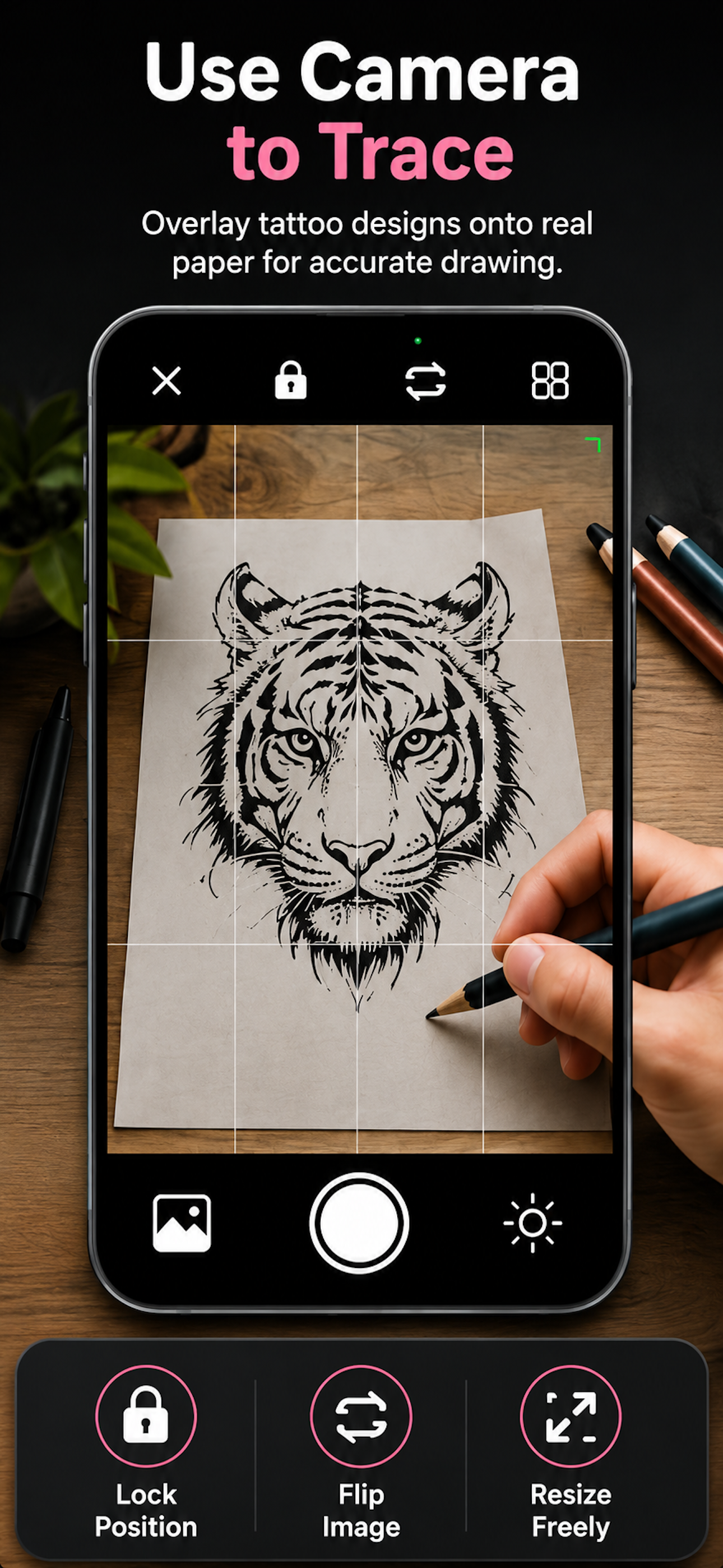 AR Drawing: Draw Tattoo