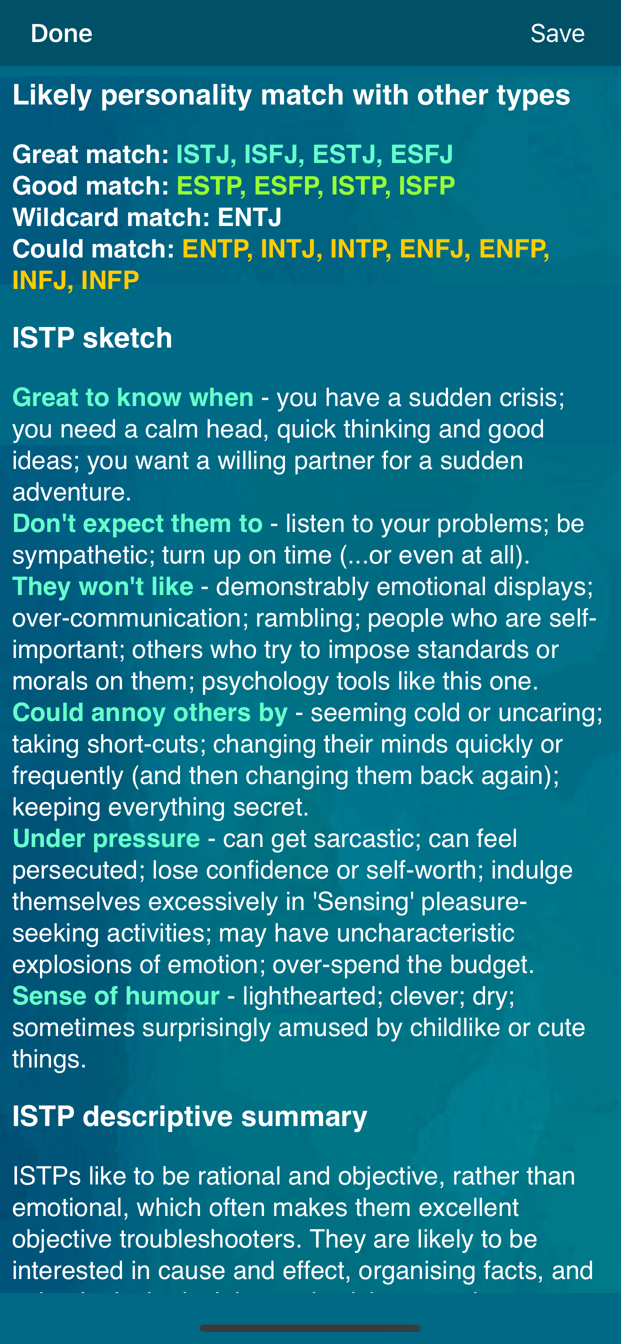 Personality Express
