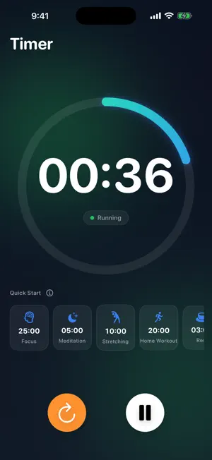 TimerFit: Interval Timer screenshot 1