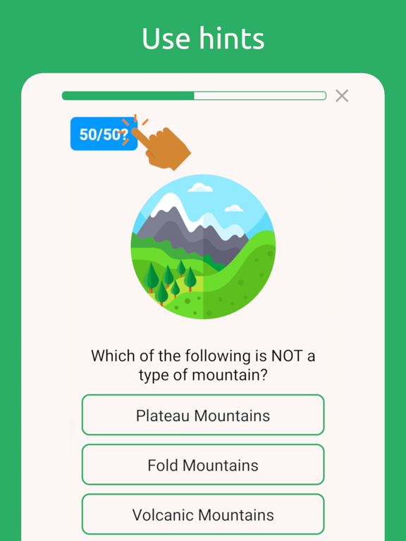 Geography Games: Learning Quiz iPad screenshot 5 - Education app