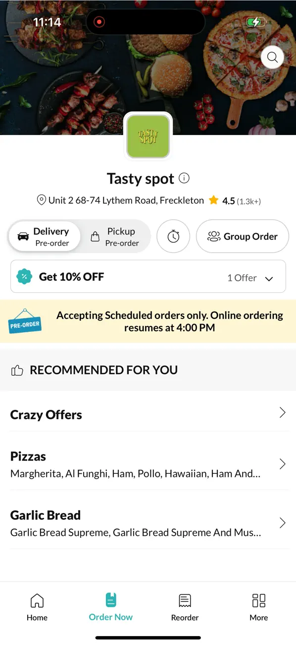 Screenshot #2 pour Tasty Spot.