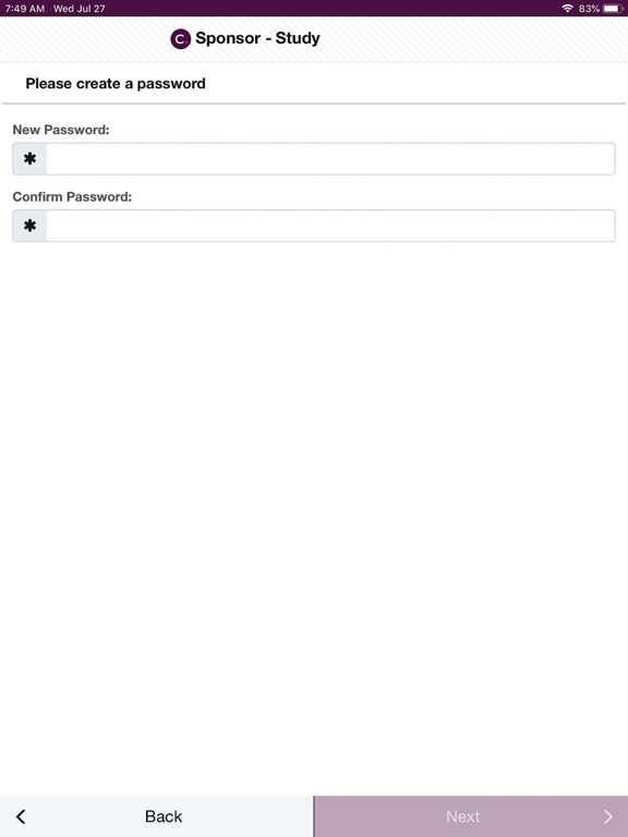 Pacira 006-C-301 eCOA iPad screenshot 6 - Medical app