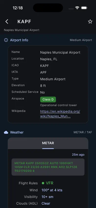 AirportData screenshot 3