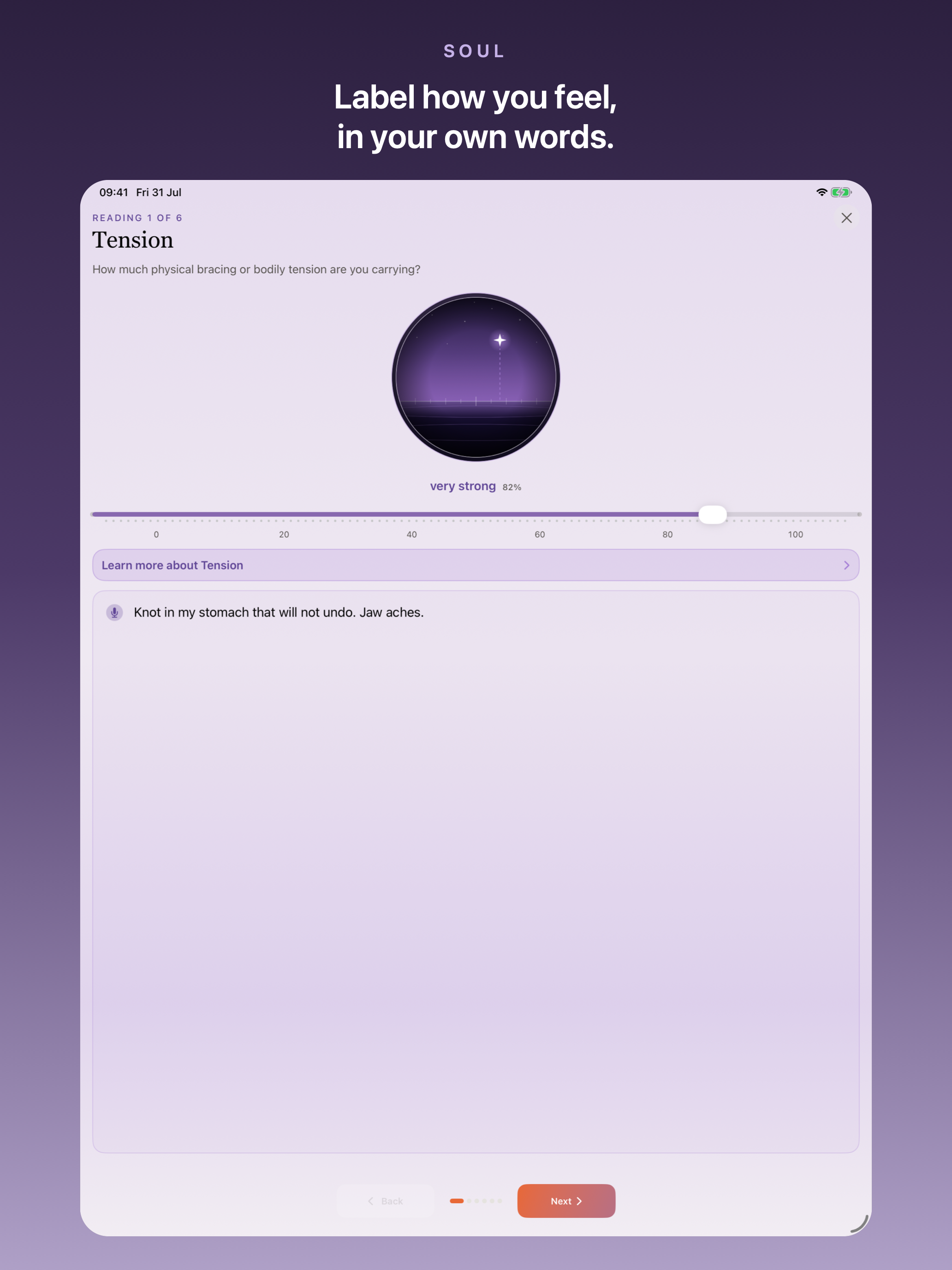Soul: Nervous System Check-In screenshot 5