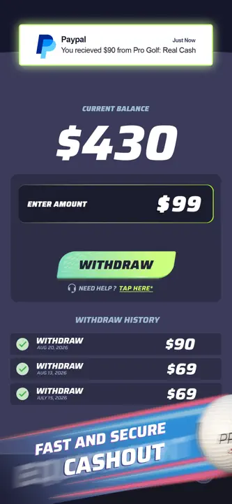 Pro Golf: Real Cash screenshot 5