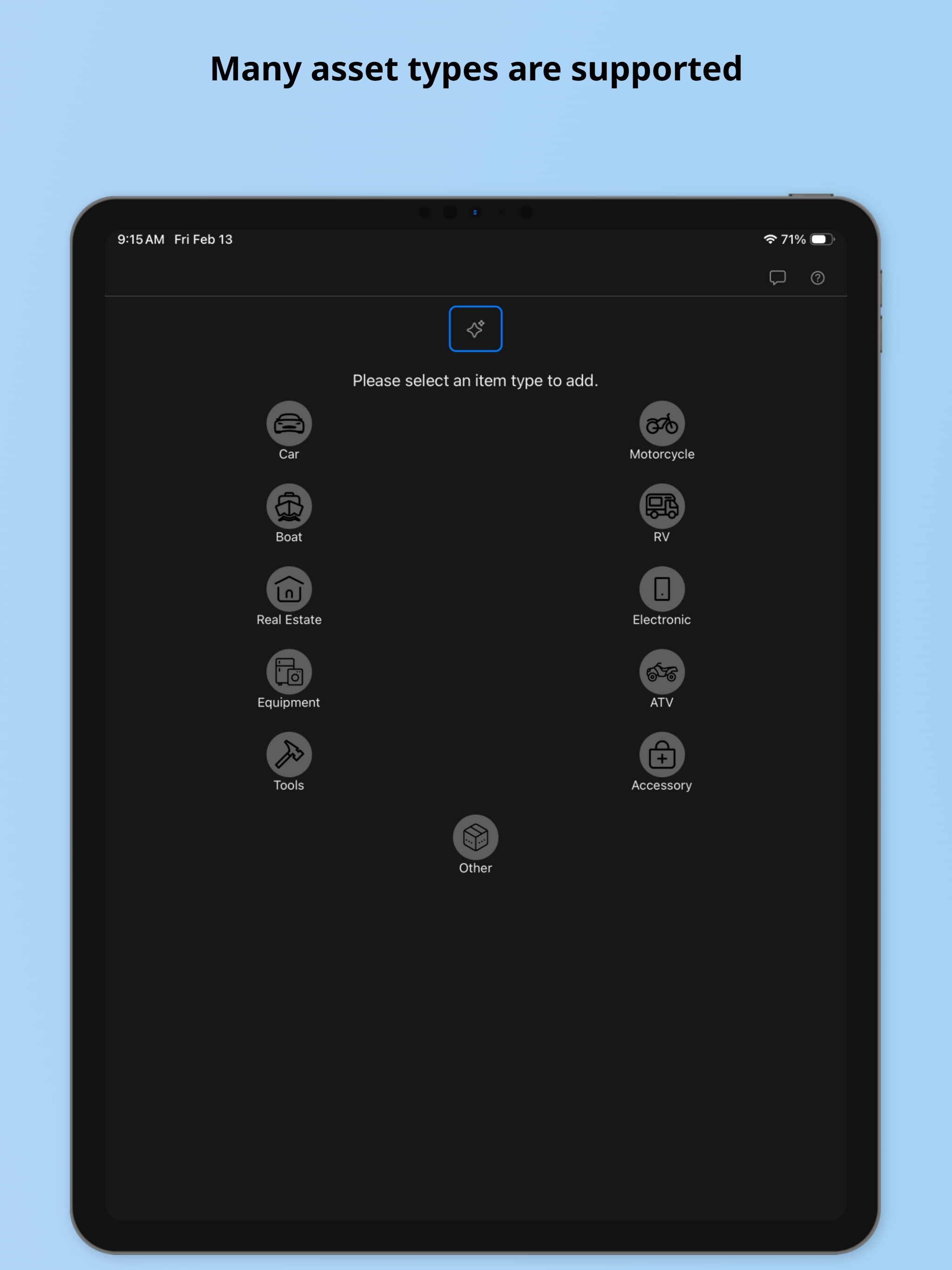 KeepItUp - Asset Tracking screenshot 13