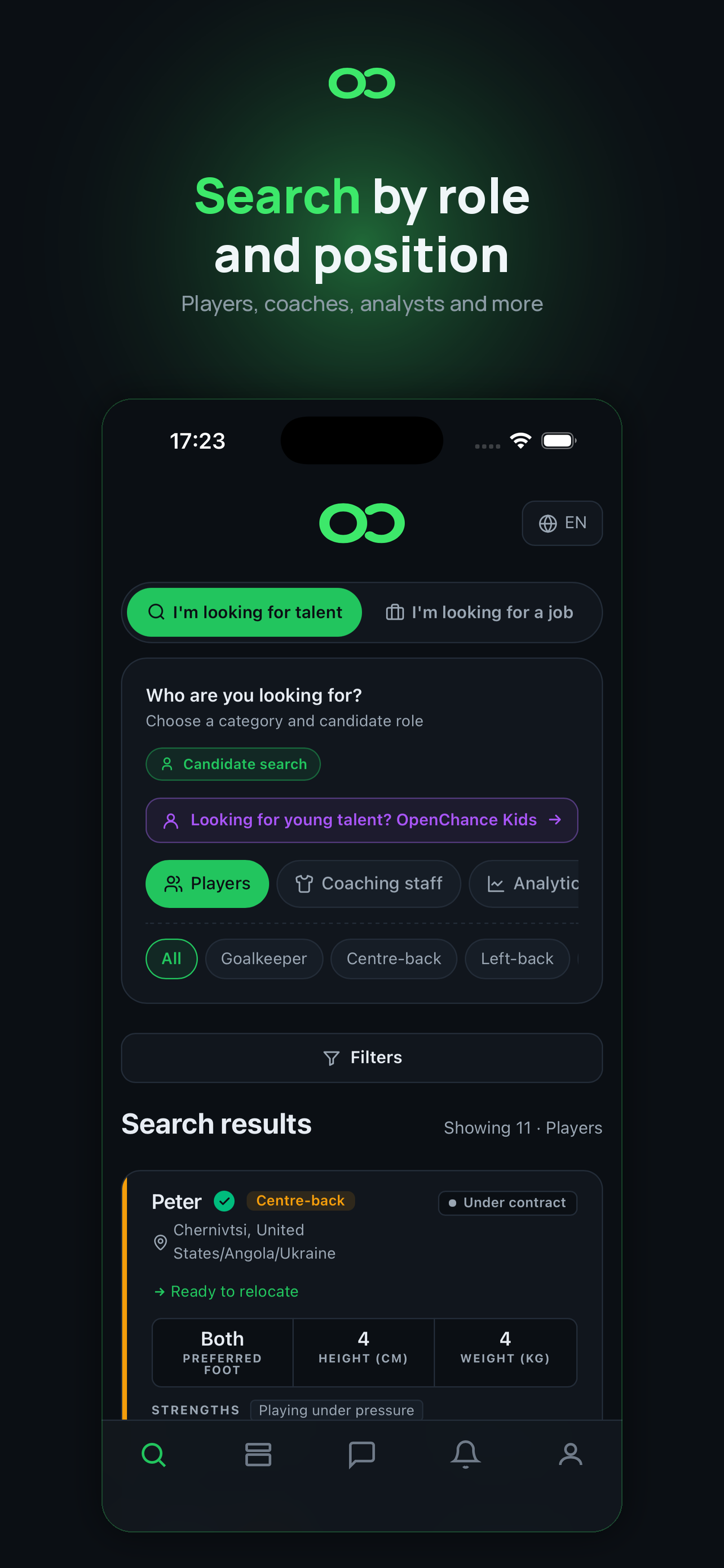 OpenChance screenshot 2