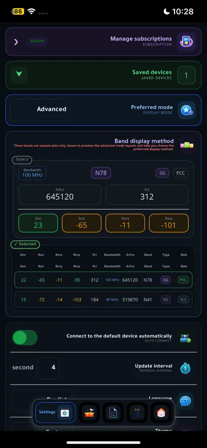 Screenshot 6 di 6 di مدير الرواتر برو