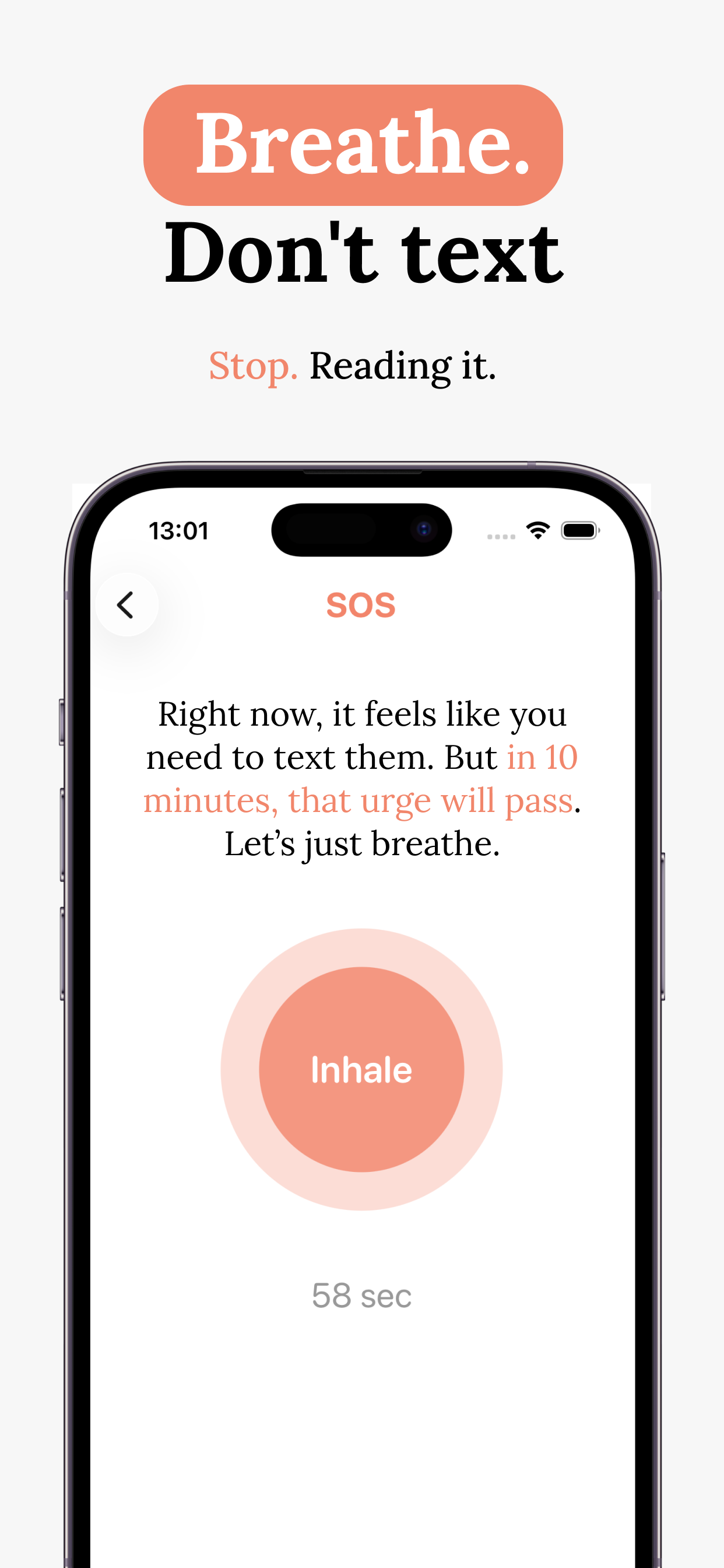 No Contact Tracker — Break Up screenshot 2