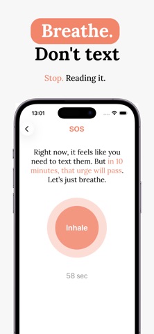 No Contact Tracker — Break Up Screenshot 2 of 6