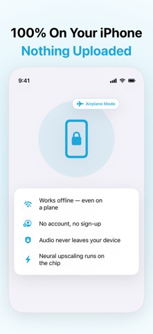 Audio Upscaler: HD Voice Screenshot 5 of 6