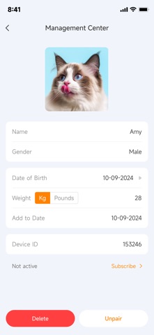 Wuufi Tracker iPhone screenshot