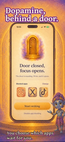 Anky: Write Before Scrolling Screenshot 2 of 6