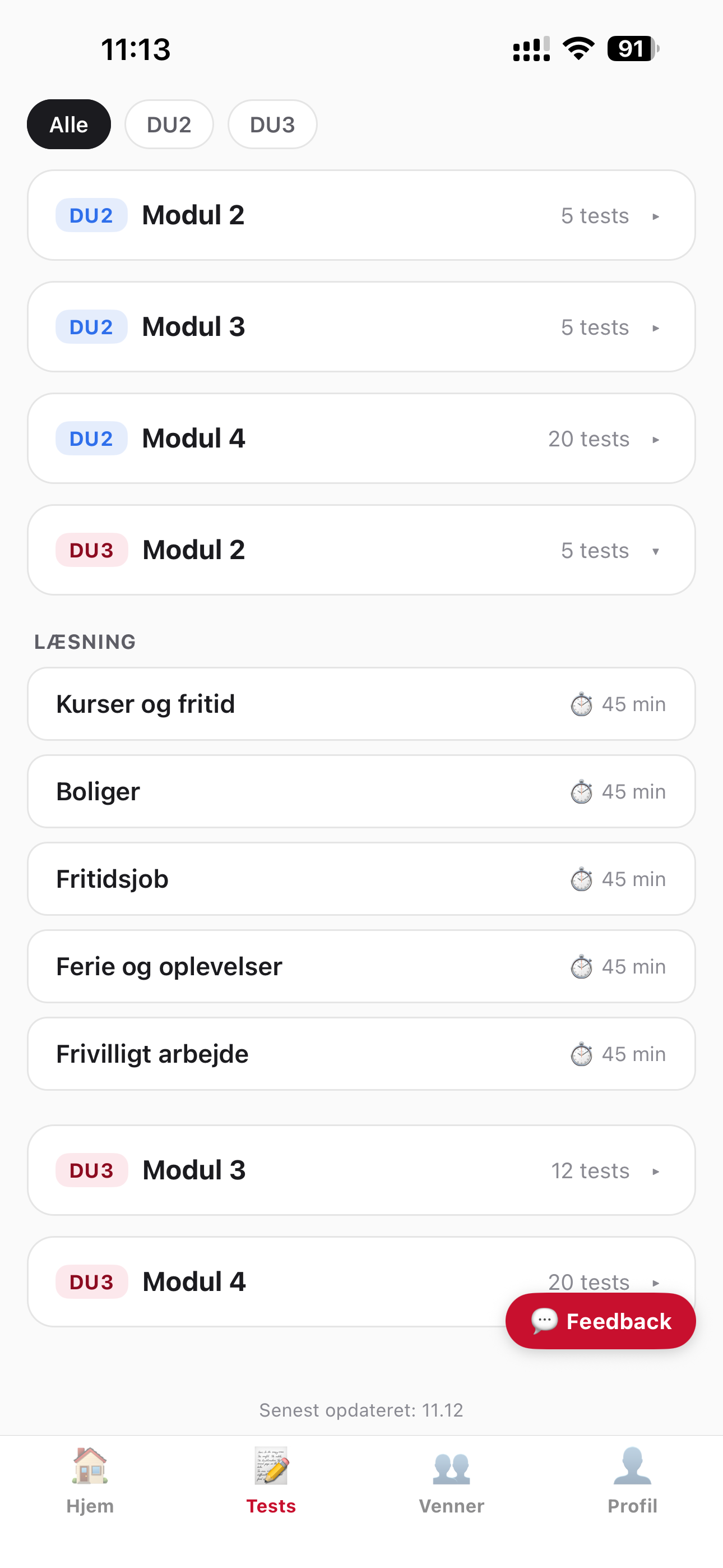 Dansk Plus – dansk grammatik screenshot 3