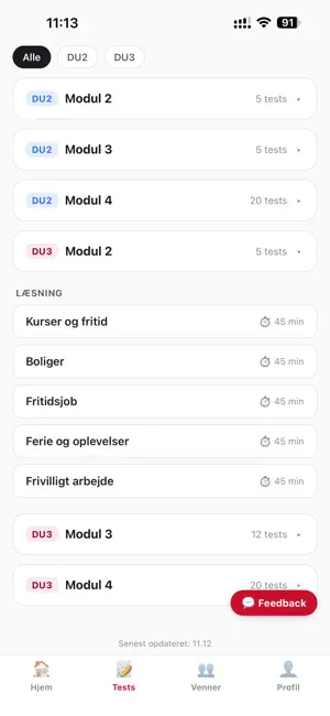 Dansk Plus – dansk grammatik screenshot 3