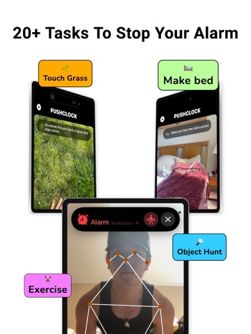 PushClock - Loud Alarm Clock iPad screenshot 2