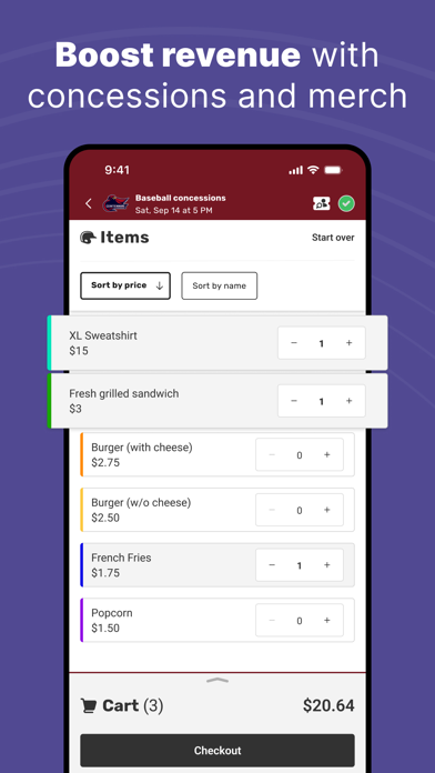GoFan Box Office Screenshot