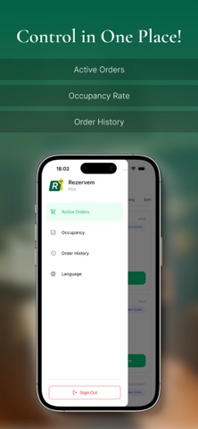 Rezervem POS Screenshot 2 of 7