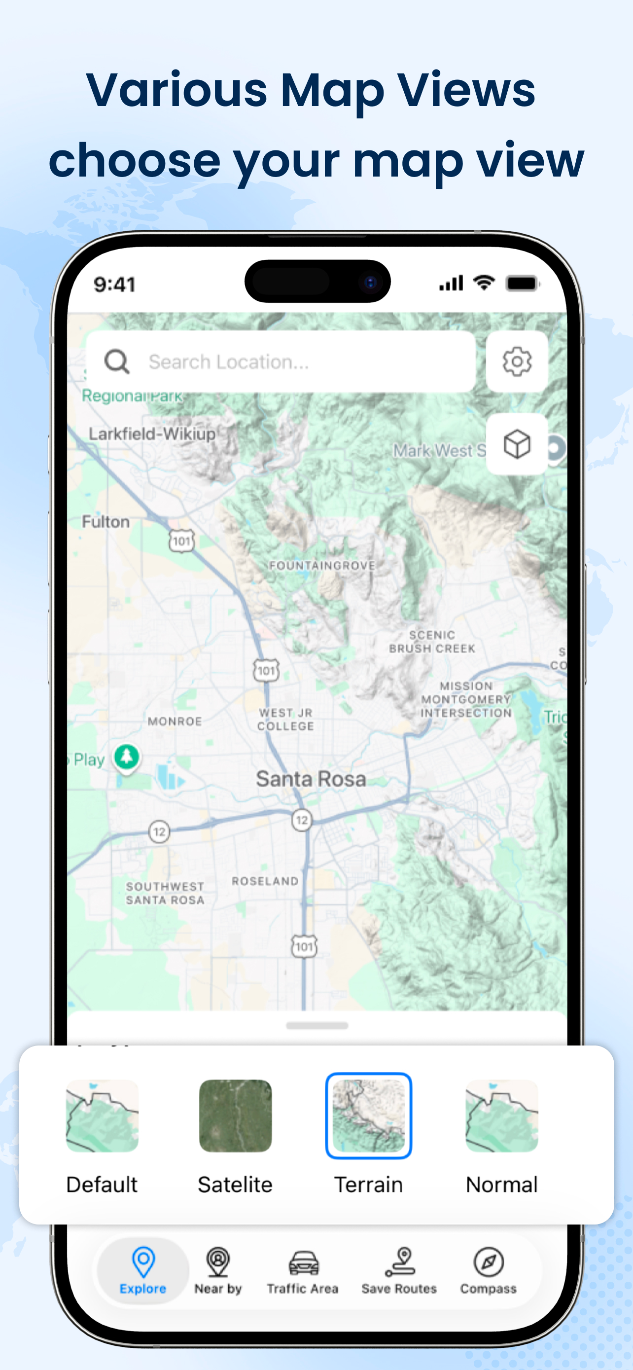 GPS Navigation - Live Traffic screenshot 4