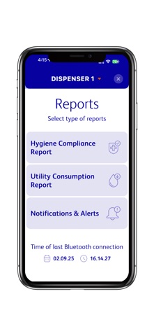 Diversey IntelliControl screenshot