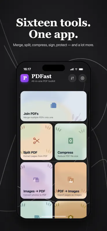 PDFast: PDF Tools & Scanner screenshot 2 of 7