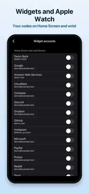 2FA iAtomos: Authenticator screenshot 4