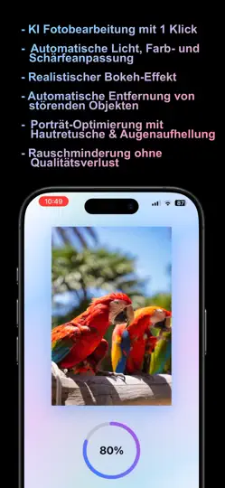 Screenshot von Foto Craft - AI Bearbeitung auf dem iPhone 2